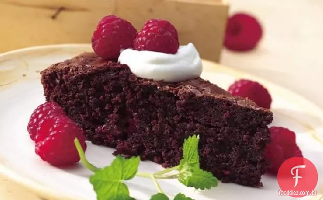 Cunhas Fáceis Do Brownie Da Framboesa