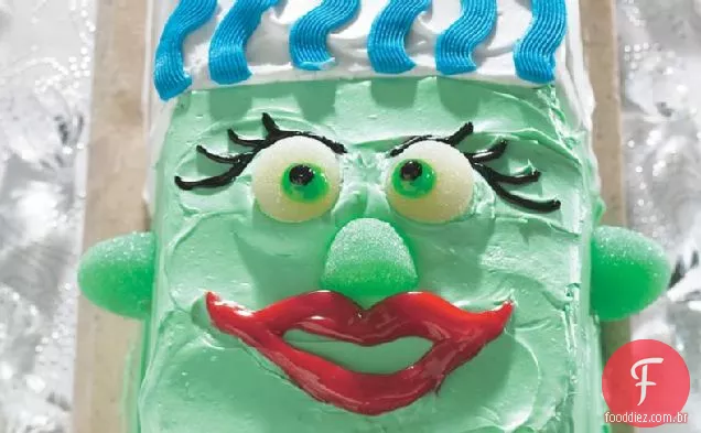 Bolo da noiva de Frankenstein