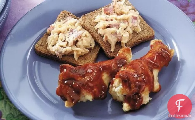 Picante Asiático Grelhado Asas De Frango
