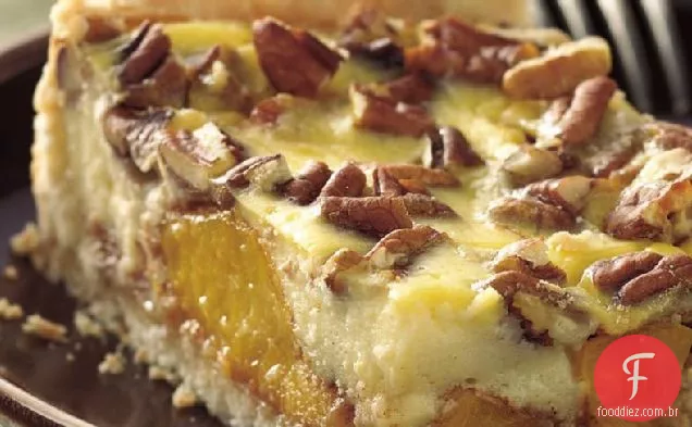 Fácil Pêssego Kuchen