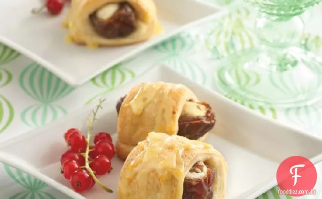 Stuffed Date Roll-Ups