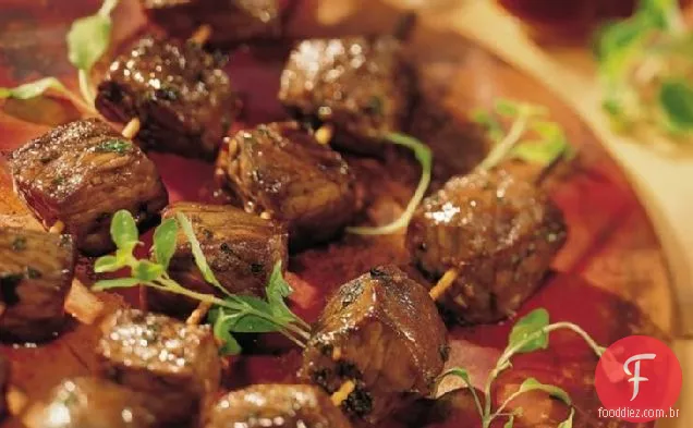 Kabobs de carne italiana (cozinhar para 2)