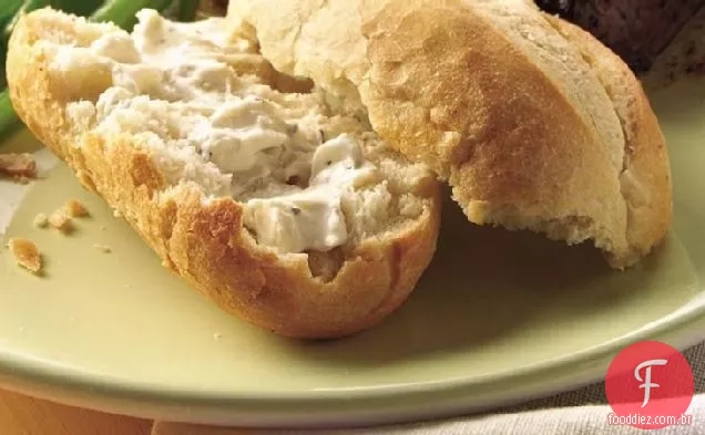 Grelhado Herbed Pão Recheado