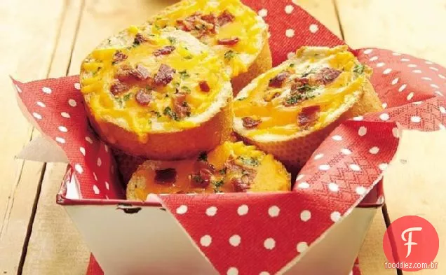Bacon Grelhado-Pão Cheddar