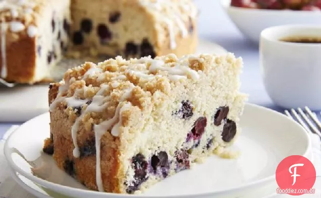 Blueberry Melhor Bolo De Café