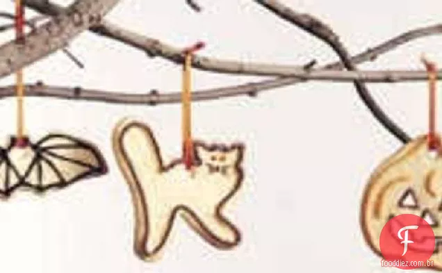 Spooky Halloween Cutout Cookies