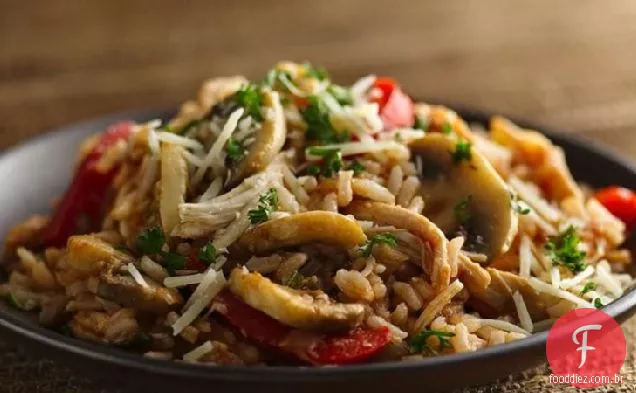 Frango e arroz fáceis