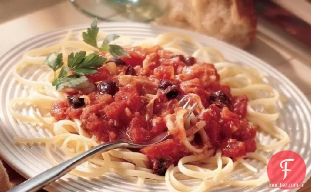 Linguine Atum Mediterrâneo