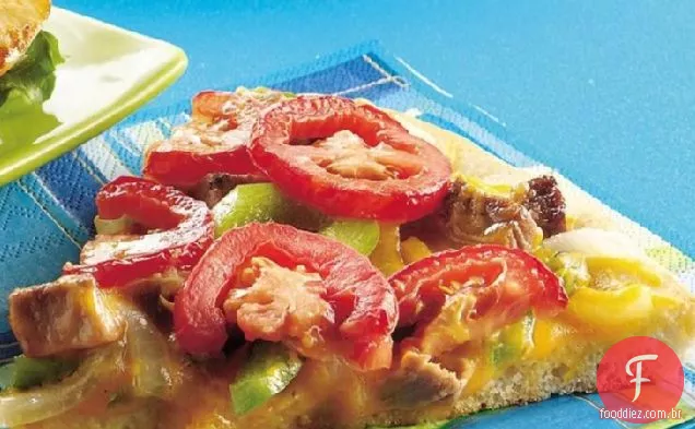 Philly Cheese Steak Pizza