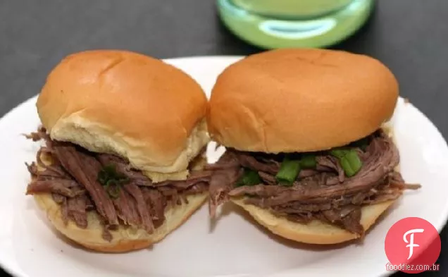 Sliders De Peito De Inspiração Asiática