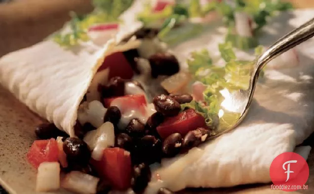 Novo Mexicano Feijão Preto Burritos