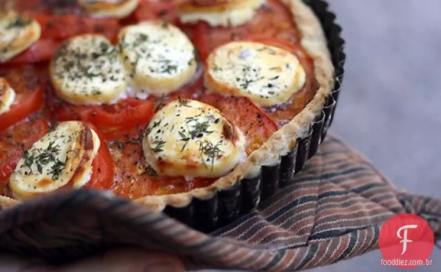 Torta De Tomate Francês