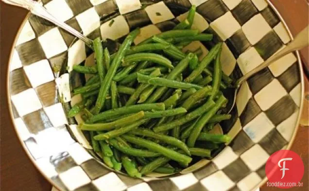 Feijão Verde Com Vinagrete De Estragão