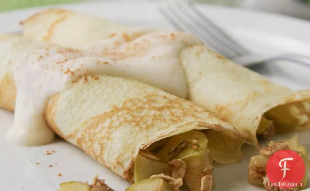 Apple Crisp Crepes