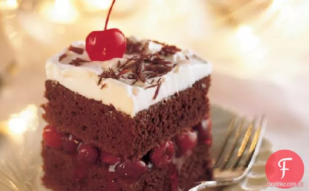 Bolo De Cereja Da Floresta Negra