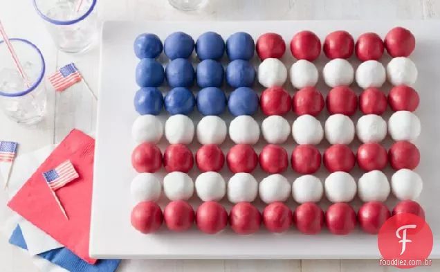 Bolo Bola Bandeira Bolo