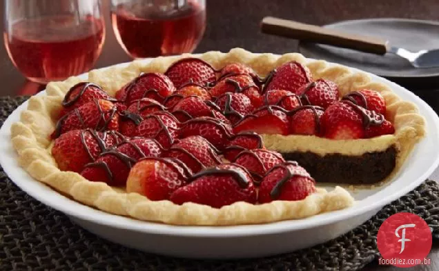 Torta Fudge Morango