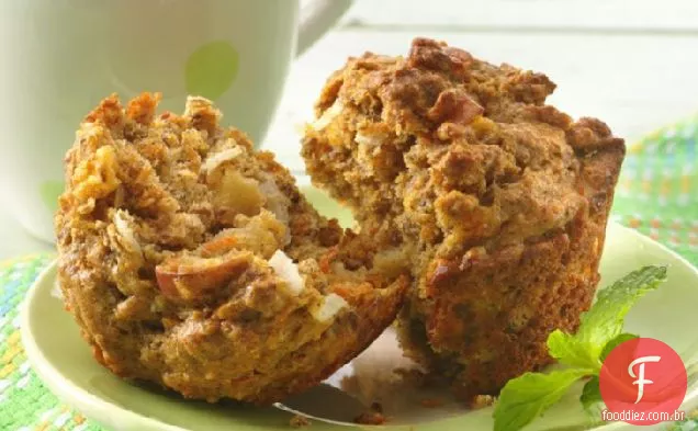 Muffins Da Glória Da Manhã De Linhaça