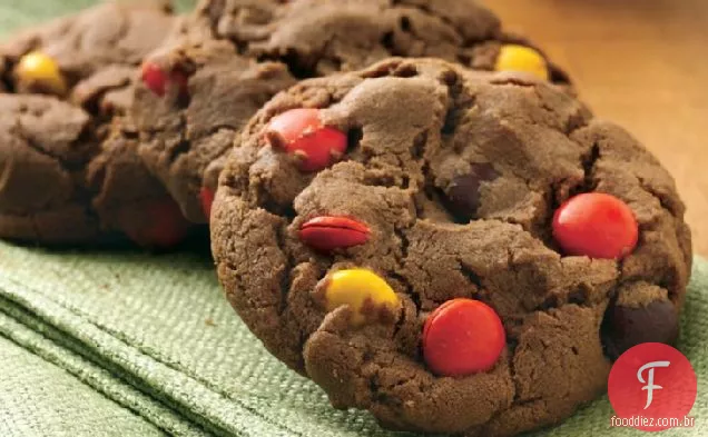 Chocolate-Manteiga De Amendoim Biscoitos Doces