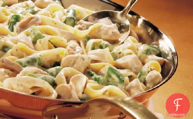 Espargos - Dijon Frango Fettuccine