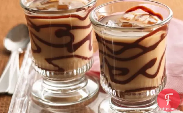 Latte De Soja Com Baunilha Gelada