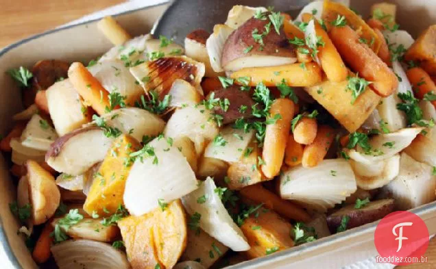 Vegetais Balsâmicos Da Raiz Do Lento-Fogão