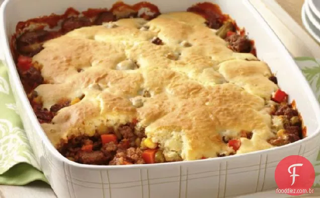 Torta De Hambúrguer Fácil