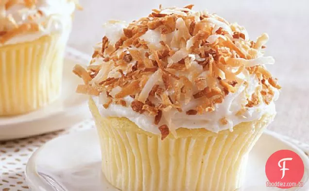 Cupcakes De Coco Torrado