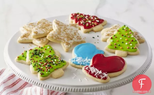 Recortes Clássicos De Biscoitos De Açúcar De Natal