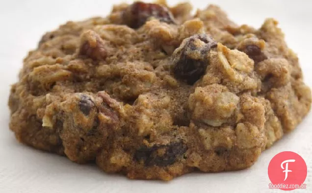 Skinny Oatmeal-Biscoitos De Passas