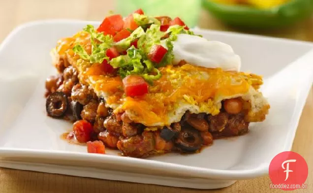 Fácil Taco Bake