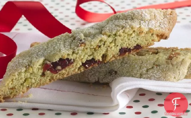 Cranberry-Pistache Biscotti