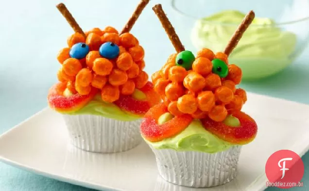 Incrível Alien Cupcakes