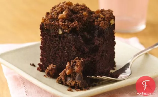 Abobrinha sem glúten-bolo de lanche de comida do diabo