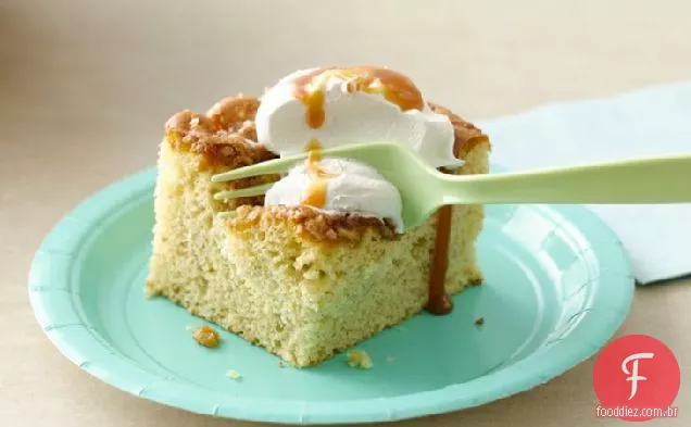 Banana Toffee Picnic Cake
