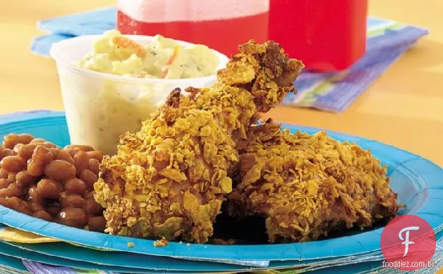 Frango Frito No Forno Crocante