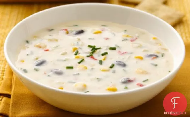 Sopa Cremosa De Milho Do Sudoeste