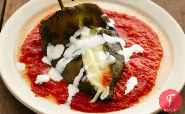 Queijo Recheado Poblanos