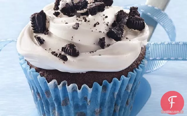 Oreo ™ biscoitos e creme Cupcakes