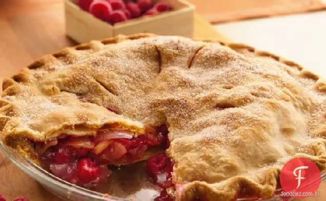 Torta De Maçã-Framboesa