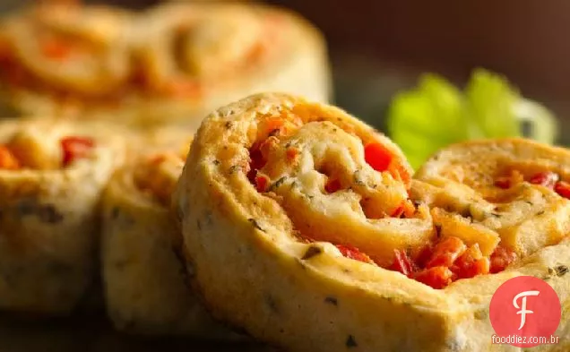 Corações Aperitivos Recheados Com Pimenta Vermelha