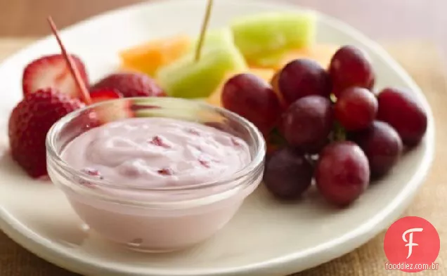 Morango Marshmallow Fruit Dip