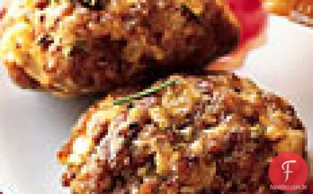 Salsichas De Café Da Manhã Com Alecrim E Mostarda