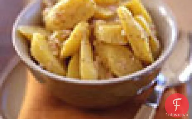 Salada De Batata Com Vinagrete De Mostarda