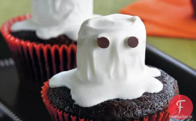 Halloween Ghost Cupcakes