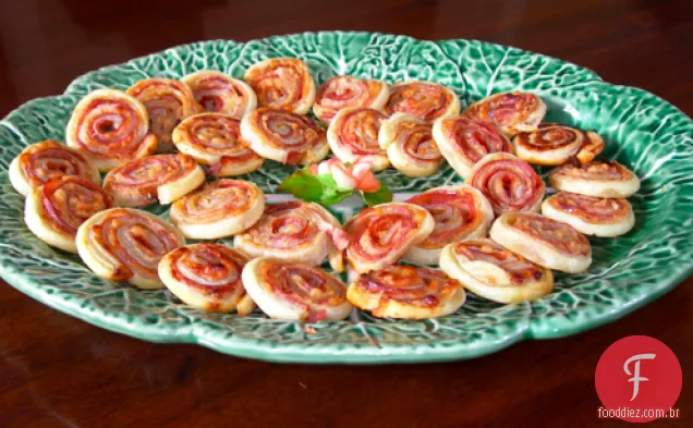Prosciutto Espirais Com Mostarda Mel