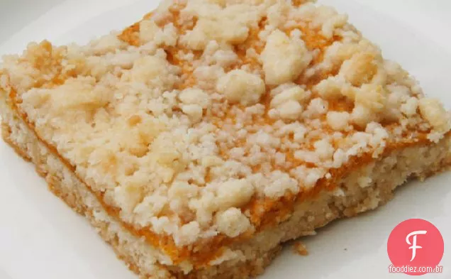 Pumpkin Streusel Cookie Bars