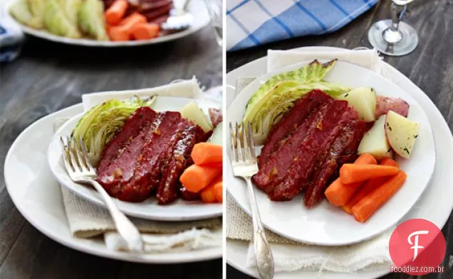 Mel Marmelada Mostarda Vitrificada Corned Beef