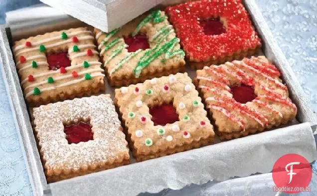 Biscoitos Sanduíche Linzer