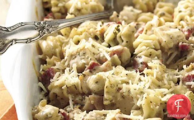 Pesto Cremoso-Caçarola De Frango